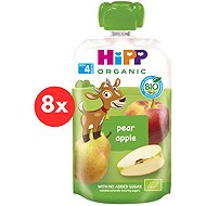 HiPP BIO Hippies capsule Pear - Apple 8×100 g - Meal Pocket