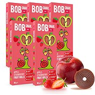 Snail BOB apple-strawberry 5×30 g - Fruit Snack for Kids