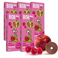 Snail BOB apple-raspberry 5×30 g - Fruit Snack for Kids