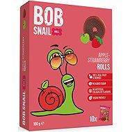 Snail BOB fruit rolls apple-strawberry 100 g - Fruit Snack for Kids