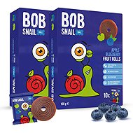 Snail BOB fruit rolls apple-pineapple 2×100 g - Fruit Snack for Kids