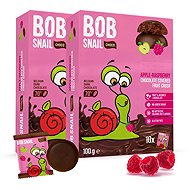 Snail BOB in dark chocolate apple-raspberry 2×100 g - Children's Cookies