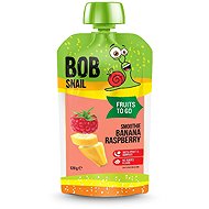Snail BOB Smoothie banana-raspberry 120 g - Meal Pocket