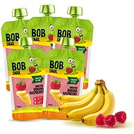 Snail BOB Smoothie banana-raspberry 5×120 g - Meal Pocket