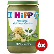 HiPP BIO Macaroni with vegetables, peas and pea protein, 6×220 g - Baby Food