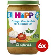 HiPP BIO Vegetables with rice, chickpeas and pea protein, 6×220 g - Baby Food
