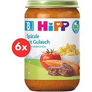 Hipp BIO Speck and goulash with beef, 6×220 g - Baby Food