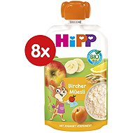 HiPP Organic muesli fruit and yoghurt, 8×100 g - Meal Pocket