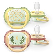 Philips AVENT SCF376/27 Ultra Air Nighttime, 0-6 m, 2 pcs - Baby Pacifier