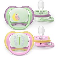 Philips AVENT SCF376/29 Ultra Air Nighttime, 6-18 m, 2 pcs - Baby Pacifier
