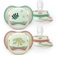 Philips AVENT SCF376/31 Ultra Air Nighttime, 6-18 m, 2 pcs - Baby Pacifier