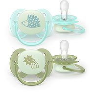 Philips AVENT SCF094/01 Ultrasoft nighttime 0-6 m, 2 pcs - Baby Pacifier