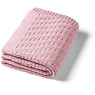 BabyOno knitted cotton, pink - Blanket