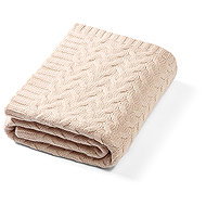 BabyOno merino wool, light beige - Blanket