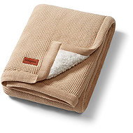 BabyOno cotton with fleece lining, beige - Blanket