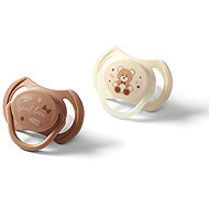 BabyOno symmetrical silicone 0-6 m, 2 pcs - Baby Pacifier