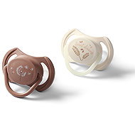 BabyOno symmetrical silicone 18 m+, 2 pcs - Baby Pacifier