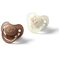 BabyOno anatomical silicone 18 m+, 2 pcs - Baby Pacifier