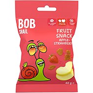 Snail Bob fruit snack apple-strawberry 40 g - Fruit Snack for Kids