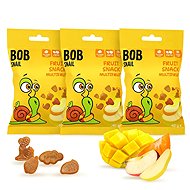 Snail Bob fruit snack multifruit 3×40 g - Fruit Snack for Kids