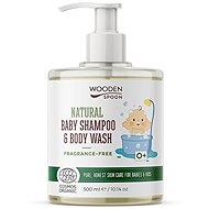 WOODEN SPOON Shower shampoo and hair gel 2in1 without perfume 300 ml - Children's Shower Gel