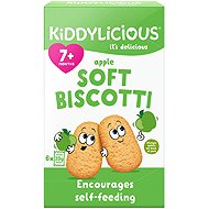 Kiddylicious Soft apple biscuits 6 pcs - Crisps for Kids