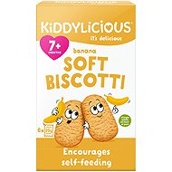 Kiddylicious Soft banana biscuits 6 pcs - Crisps for Kids