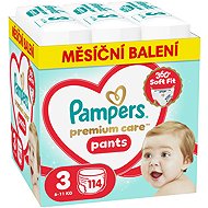 PAMPERS Premium Care Pants size 3 (114 pcs) - Nappies