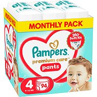 PAMPERS Premium Care Pants size 4 (94 pcs) - Nappies