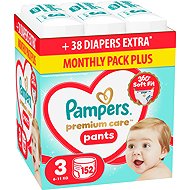 PAMPERS Premium Care Pants size 3 (152 pcs) - Nappies