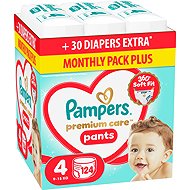 PAMPERS Premium Care Pants size 4 (124 pcs) - Nappies