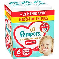 PAMPERS Premium Care Pants size 6 (96 pcs) - Nappies