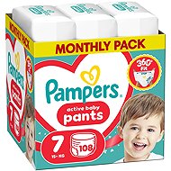 PAMPERS Pants size 7 (108 pcs) - Nappies