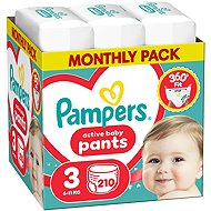 PAMPERS Pants size 3 (210 pcs) - Nappies