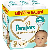 PAMPERS Premium Care size 2 (204 pcs) - Disposable Nappies