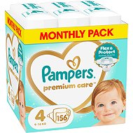 PAMPERS Premium Care size 4 (156 pcs) - Disposable Nappies