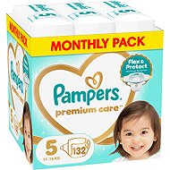 PAMPERS Premium Care size 5 (132 pcs) - Disposable Nappies