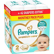 PAMPERS Premium Care size 2 (246 pcs) - Disposable Nappies