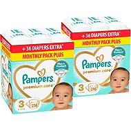 PAMPERS Premium Care vel. 3 (432 ks) - Disposable Nappies