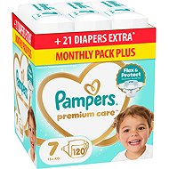 PAMPERS Premium Care size 7 (120 pcs) - Disposable Nappies