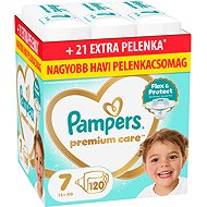 PAMPERS Premium Care 7 (120 db) - Eldobható pelenka