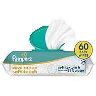 PAMPERS Aqua Soft Touch 60 pcs - Wet Wipes