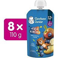 GERBER Junior capsule Happy Blueberry 8×110 g - Meal Pocket