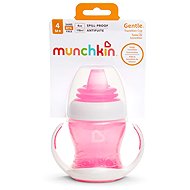 Munchkin GENTLE™ první hrneček, 118 ml, 4m+, růžový - Baby cup