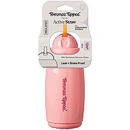 Tommee Tippee Active hrneček s brčkem, 266 ml, 12m+, růžový - Baby cup