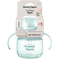 Tommee Tippee Transition netekoucí hrneček s hubičkou, 150 ml, 4m+, modrý - Baby cup