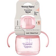 Tommee Tippee Transition netekoucí hrneček s hubičkou, 150 ml, 4m+, růžový - Baby cup