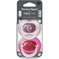 Tommee Tippee Night silikonový dudlík, 18-36 m, 2 ks - Baby Pacifier