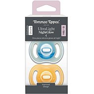 Tommee Tippee Ultra-light Night oranžová a modrá, 6-18 m, 2 ks - Baby Pacifier