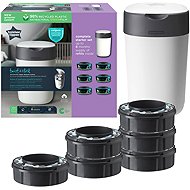 Tommee Tippee Twist & Click + 6 cartridges - Diaper pail